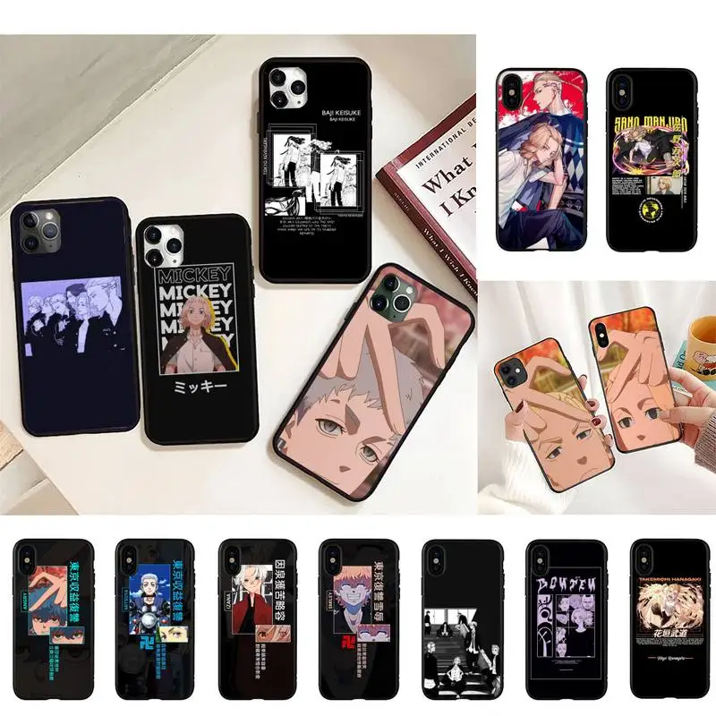 

Tokyo Revengers Phone Case For iphone 13 8 7 6 6S Plus 5 5S SE 2020 12pro max XR X XS MAX 11 Fundas Coque Funda Shell