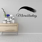 Перевозка груза падения мануального татуажа бровей, переводная наклейка Съемная виниловая панно для детских комнат украшения настенные наклейки Водонепроницаемый обои