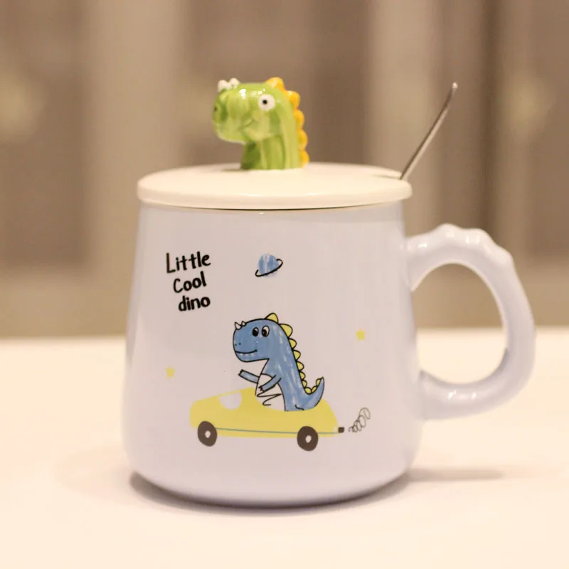 Милый Керамика чашка мультяшная Кружка Творческий Стекло большой Ёмкость кружка