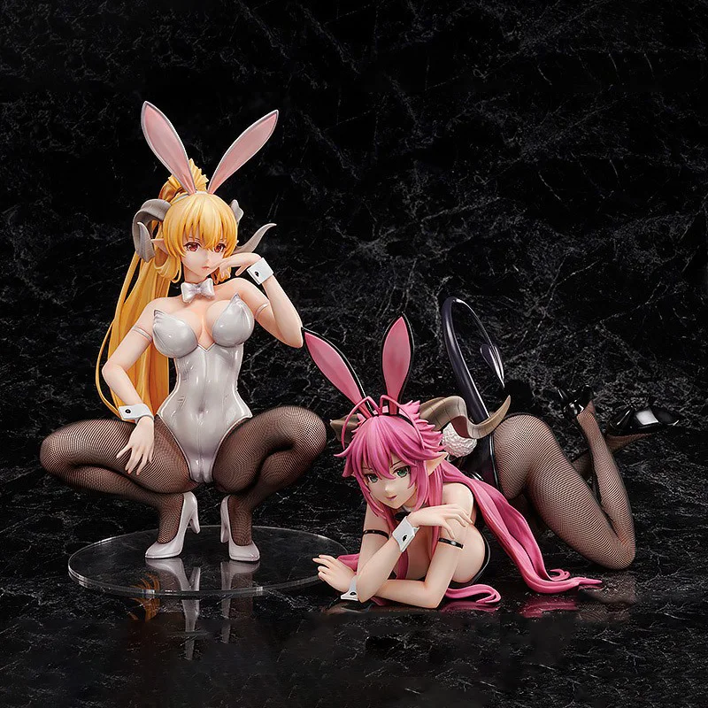 

sexy Anime Freeing Seven Deadly Sins Asmodeus Lucifer Bunny Sexy Girl PVC Action Figure Anime Figure Model Toys Doll Gift