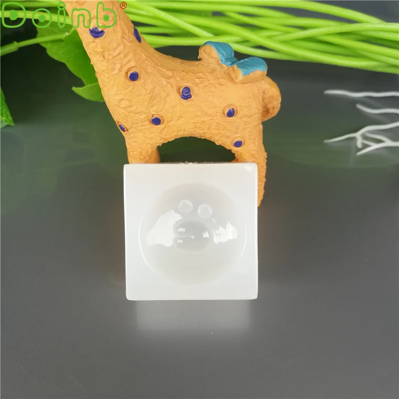 Doinb Cony коричневая силиконовая форма с эмотиконом украшение для торта мастика