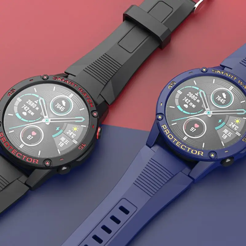ТПУ чехол для часов защитный бампер Huawei Honor Magic Watch 2 46 мм Прямая поставка |