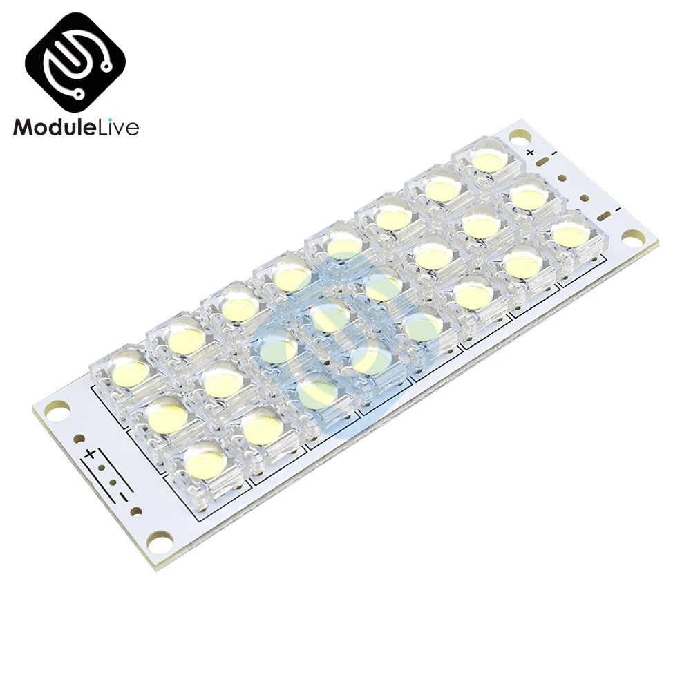

DC 5V 24-LED Super Bright White Piranha LED board Night LED Lights Lamp Module For LED Strip Tools