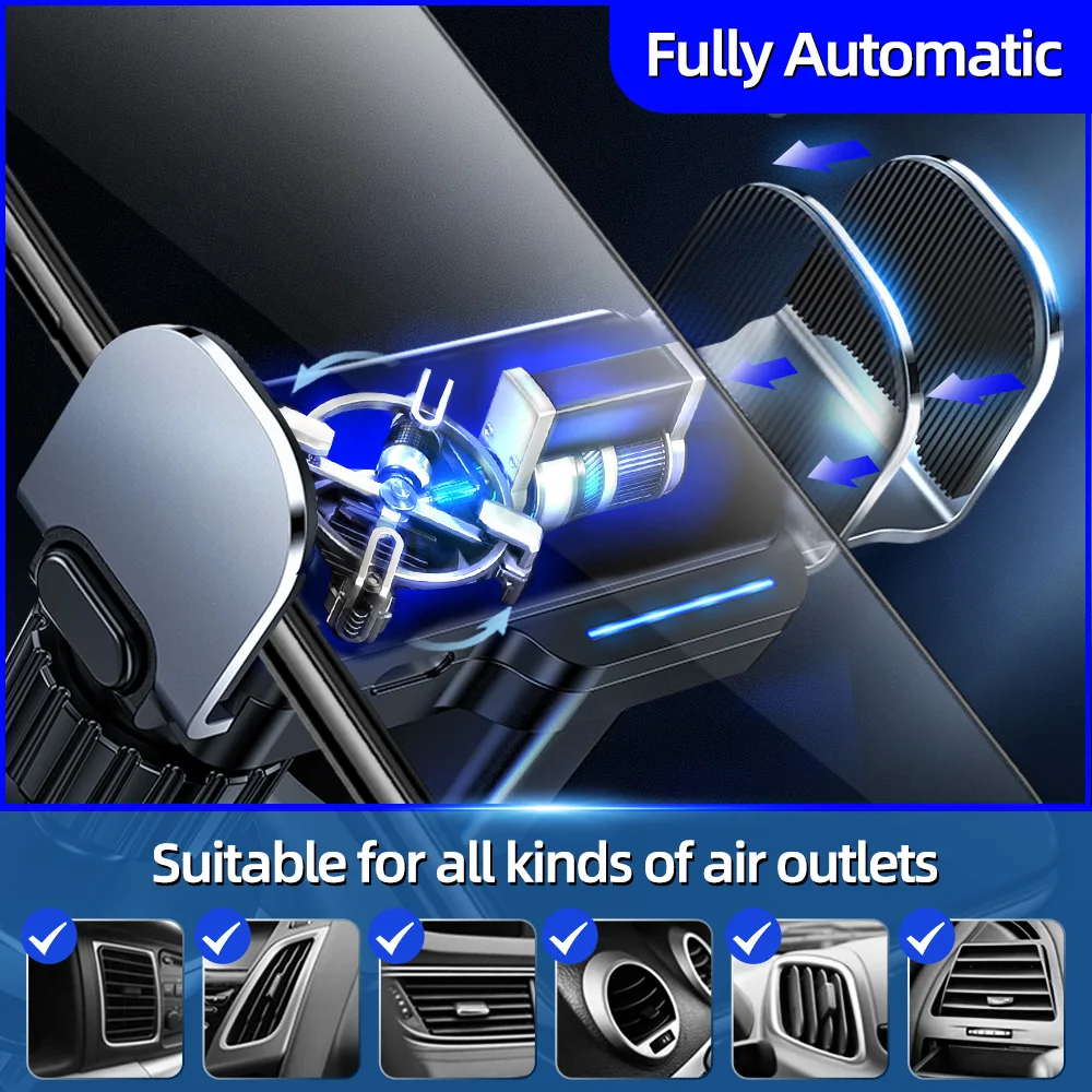 Электрический автомобильный держатель для мобильного телефона iPhone SAMSUNG Xiaomi Huawei