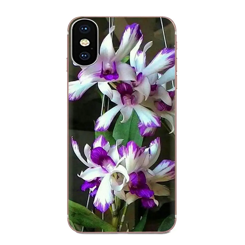 Orchid Flowers Colorful TPU Skin Case For Xiaomi Redmi Note 2 3 3S 4 4A 4X 5 5A 6 6A Pro Plus | Мобильные телефоны и