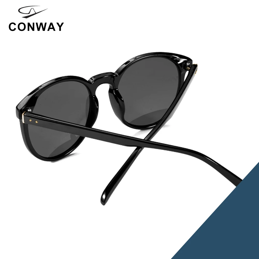 Конвей поляризованные солнцезащитные очки Для женщин стимпанк бренд дизайн