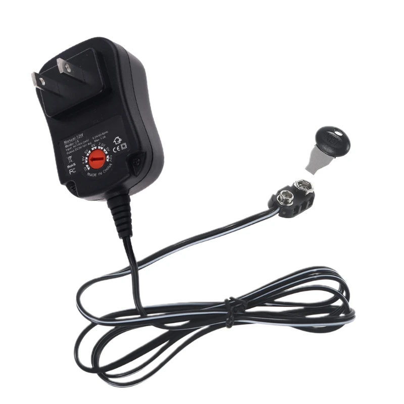 Replace 9V Battery AC Adapter Kit for Multitester clocks remotes toys and more N0PB | Электроника