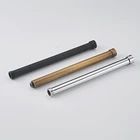 Кронштейны для душа 12 дюймов 30 см, латунный ХРОМ, Круглый удлинитель для смесителя для душа в ванную комнату, трубка-удлинитель, держатель для душа