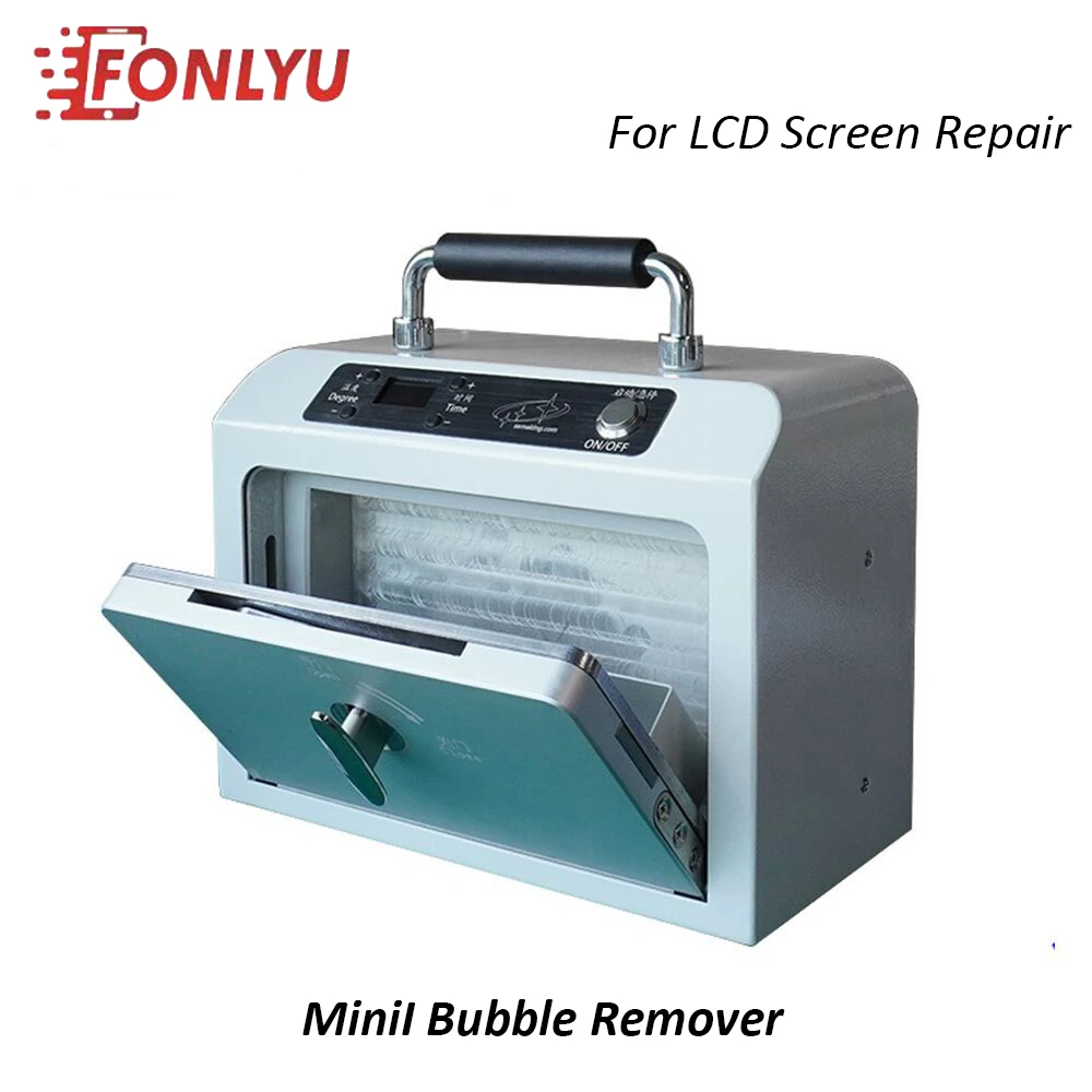 

Free Shipping 7 inch Mini Autoclave Bubble Defoaming Remover Machine For iphone Samsung LCD OCA Front Glass Repair Tools
