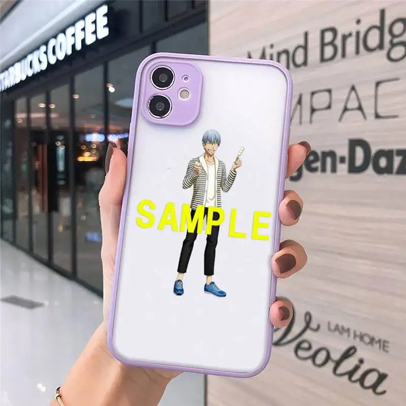 

anime Yowamushi Pedal Phone Case Matte Transparent for iPhone 11 12 7 8 s mini pro X XS XR MAX Plus funda