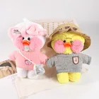 Разнообразные аксессуары для одежды, повязка на 30 см, LaLafanfan Kawaii Cafe Mimi желтая утка, бизнес-коза, плюшевые игрушки, эстетическая одежда