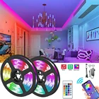 Светодиодная лента RGB 5050 2835 с пультом ДУ, 51015 м