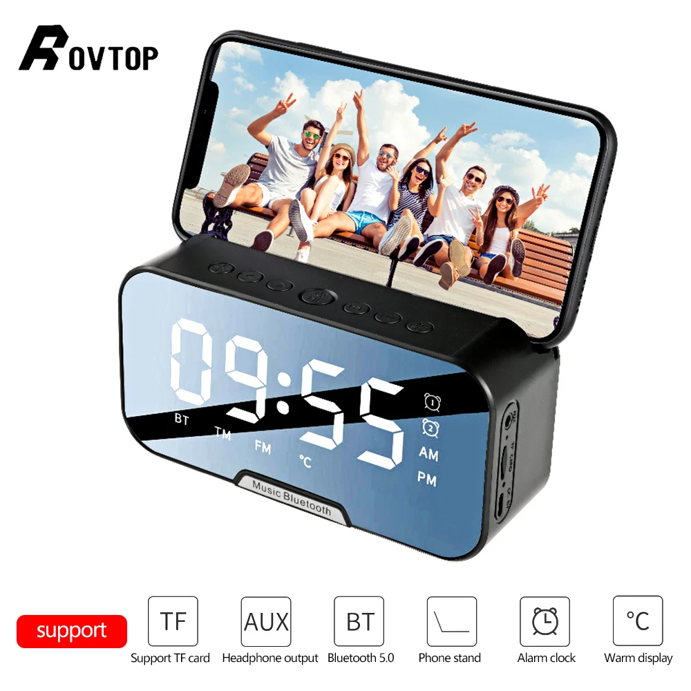 Портативная беспроводная Bluetooth колонка с супер басами стерео сабвуфер гарнитура