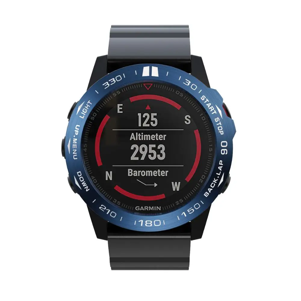 B1 Безель, кольцо, умные аксессуары для Garmin Fenix 5 5X3 3HR, браслет для часов, клейкая крышка, металлическое кольцо с защитой от царапин, Безель - Цвет: B1