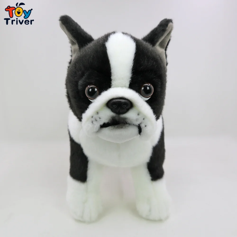 Kawaii French Bulldog Dogs Plush Toys Triver Stuffed Animals Doll Kids Baby Children Boys Birthday Gifts Home Room Decor Crafts