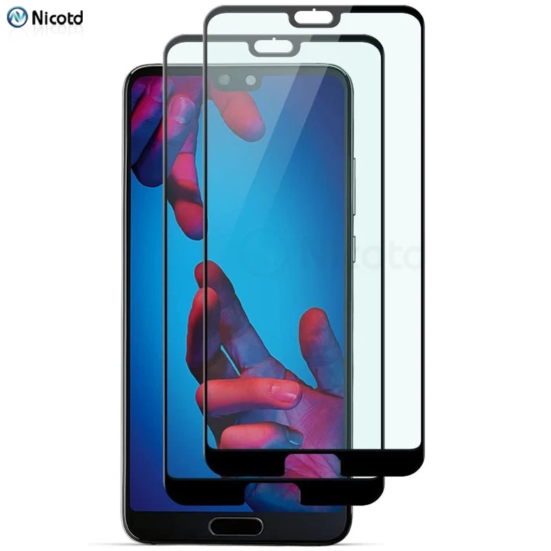 

2Pcs Full Cover Tempered Glass For Huawei P20 P10 Lite Pro Screen Protector For Huawei Honor 8 9 Lite 10 V9 For Huawe Mate 9 10