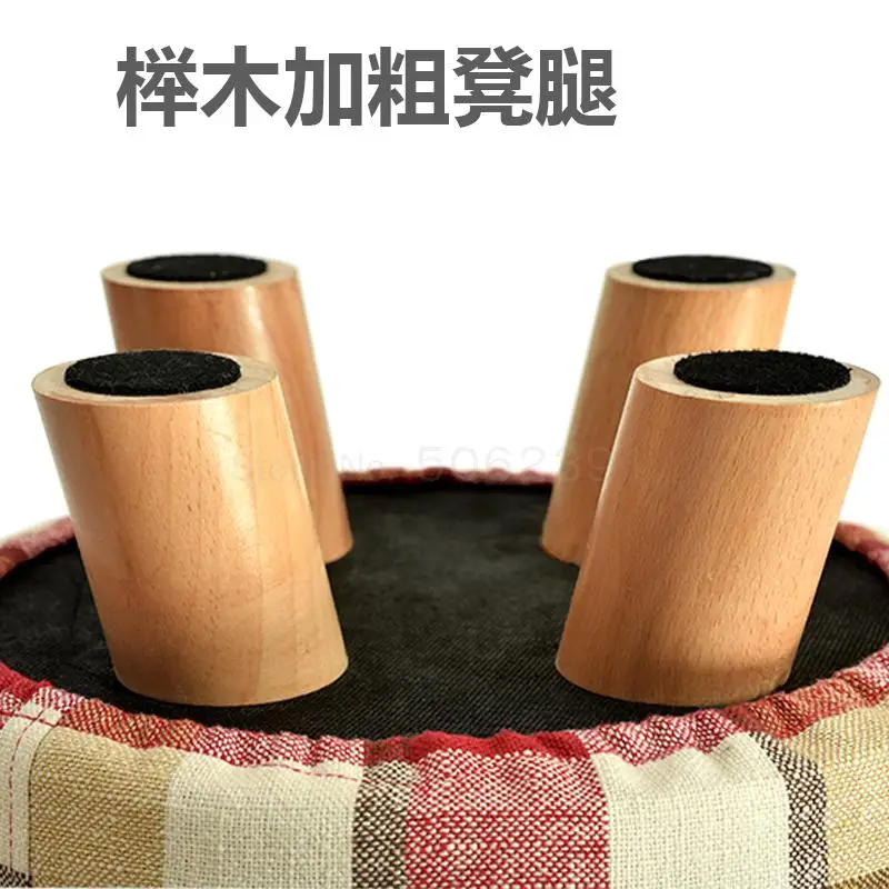 Стул из массива дерева модный креативный стул для дивана низкий ткани семейного