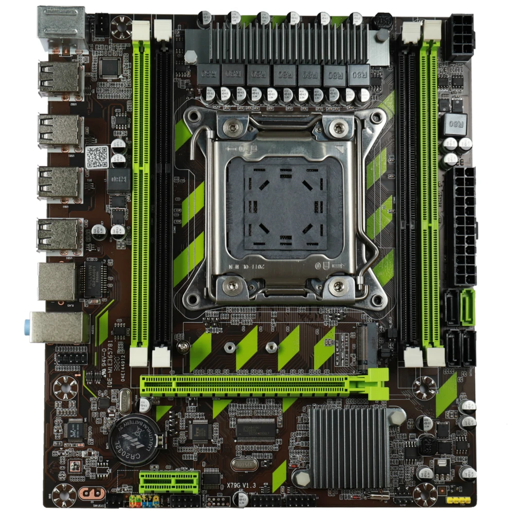 Kaufen X79 X79-S300 Motherboard LGA2011 E5 2660V2 CPU 1 Stücke X 4GB = 4GB DDR3 1333Mhz 10600 ECC REG Speicher Set M-ATX Combos M.2 SSD