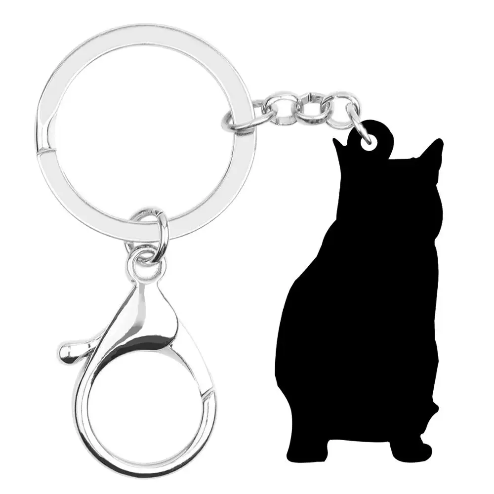 Bonsny акриловые рождественские жесткие перчатки в виде кошки для женщин и девушек