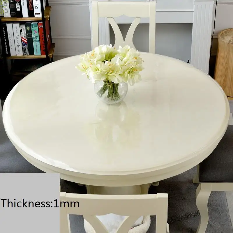 

Plastic Tovaglie Cover Obrus Pokojowy Waterproof Obrusy Na Round Manteles Nappe Toalha De Mesa PVC Tablecloth Table Cloth