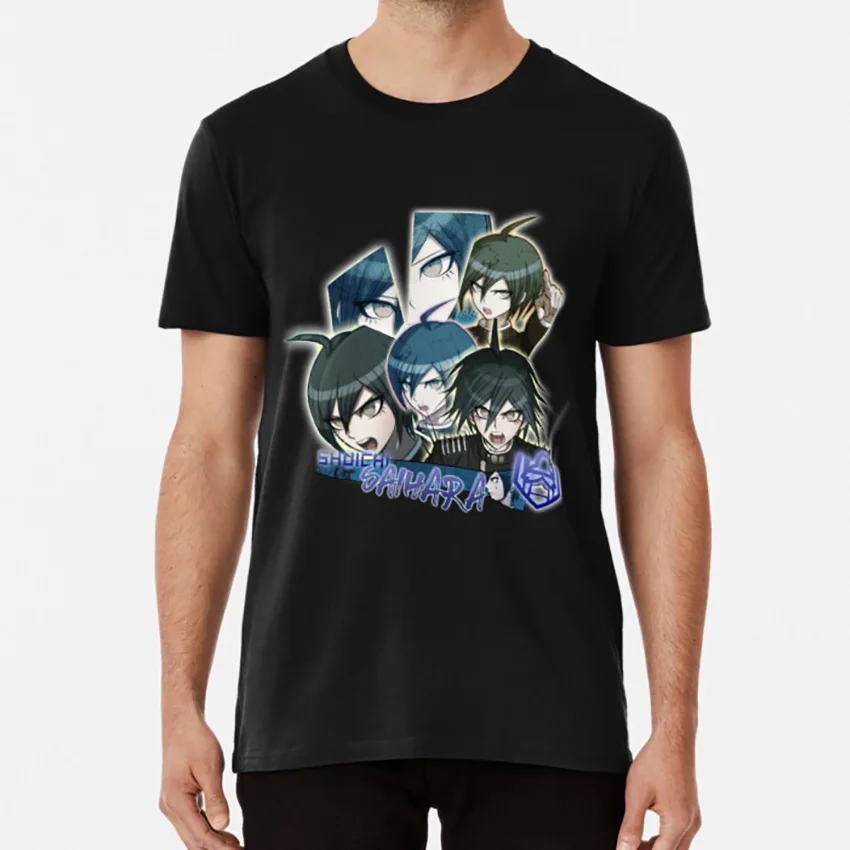 (Danganronpa V3 ) - Shuichi Saihara футболка Danganronpa | Мужская одежда