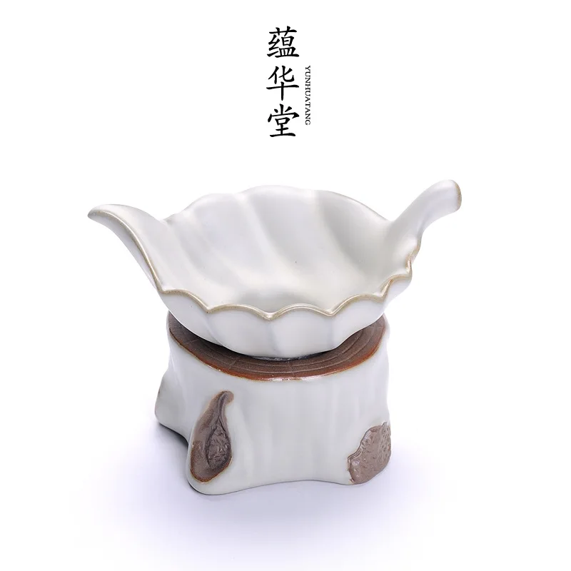 Креативный керамический Чайный фильтр ручной работы в русифицированной печи