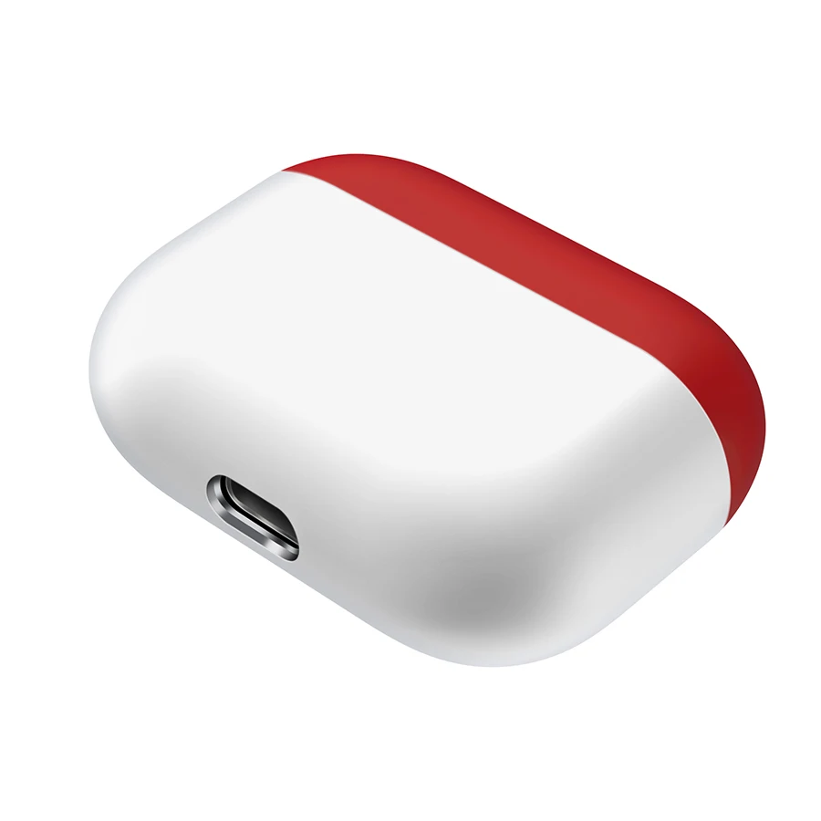 Чехол для наушников Airpods Pro силиконовый чехол карамельного цвета Apple 3 аксессуары