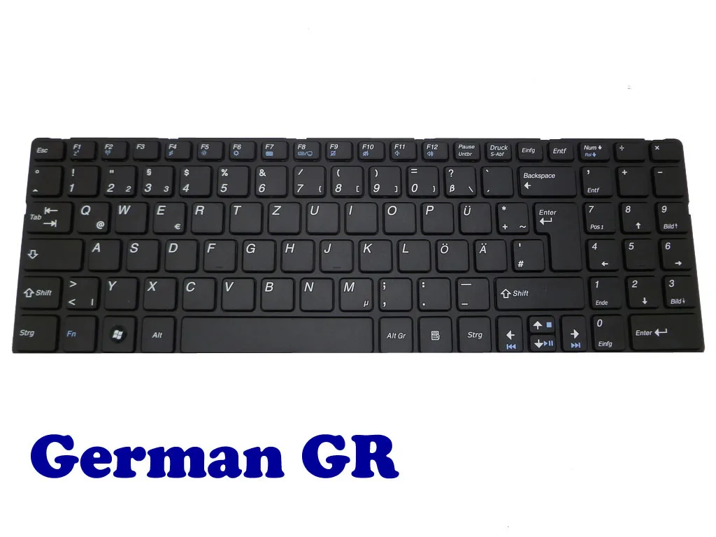 Клавиатура для ноутбука Gigabyte Q2532C Q2532N Q2532P Q2542C Q2542N Германия GR Россия RU Испания SP