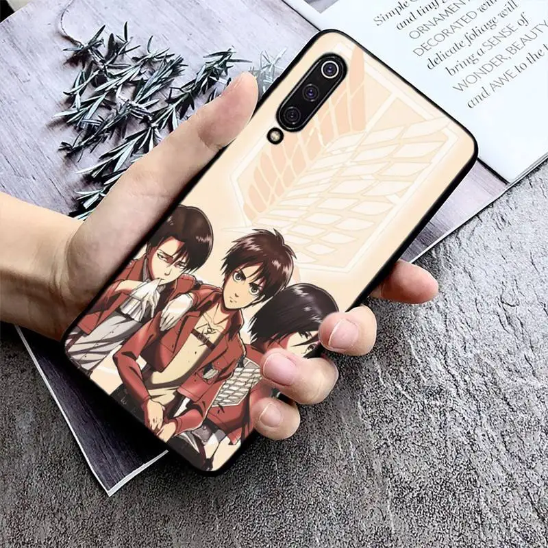 

Attack on Titan Phone Case Phone Case For Xiaomi mi9 mi8 F1 9SE 10lite note10lite Mi8lite Back Coque xiaomimi5x