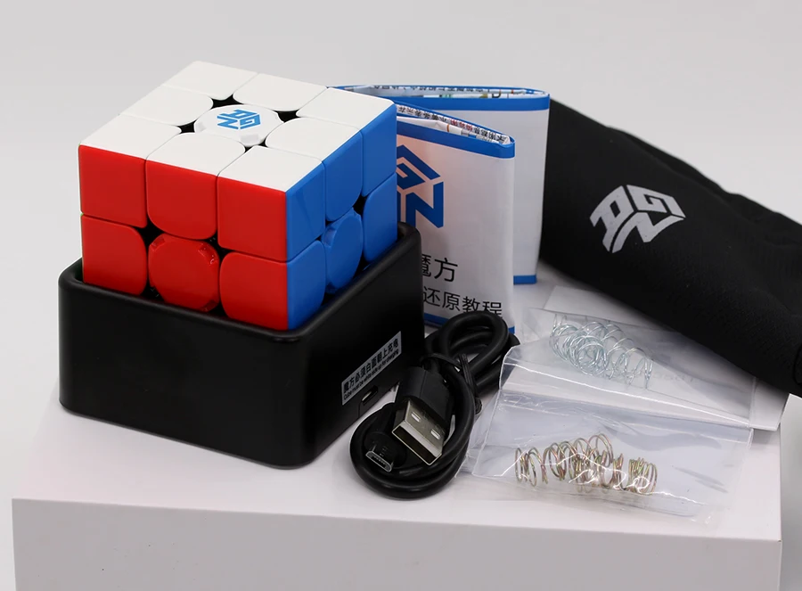 Волшебный куб-головоломка GAN 356i GAN cube 356I gan356i 3x3x3 3x3 smart Bluetooth App станция Профессиональный скоростной куб инструктор