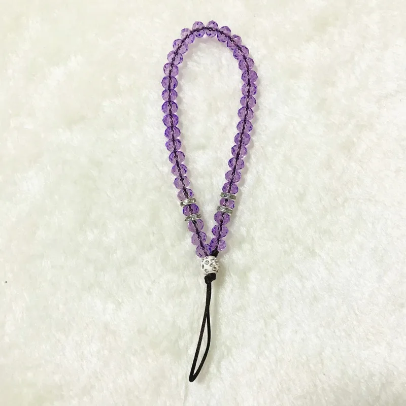 new 1pc luxury crystal mobile phone straps lanyards for keys bling diamond hand wrist strap rope cord holder lanyard for phones free global shipping