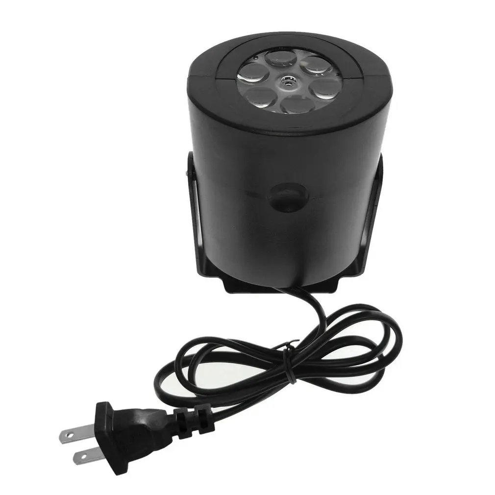 Светодиодный проектор в виде снежинок для помещения и улицы с рождественским