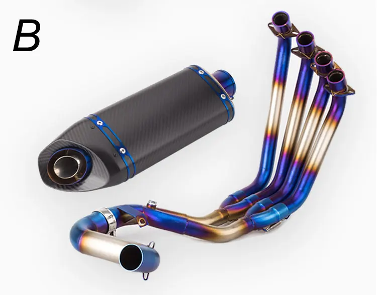 

Motorcycle modified CBR650R front section CB650R CB650F stainless steel full section connecting pipe exhaust pipe 2014-2019