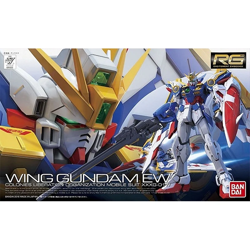 

Аниме-фигурка в наличии, RG 20 1/144 Wing Gundam EW KA, фигурки героев, игрушки, рождественские подарки для детей