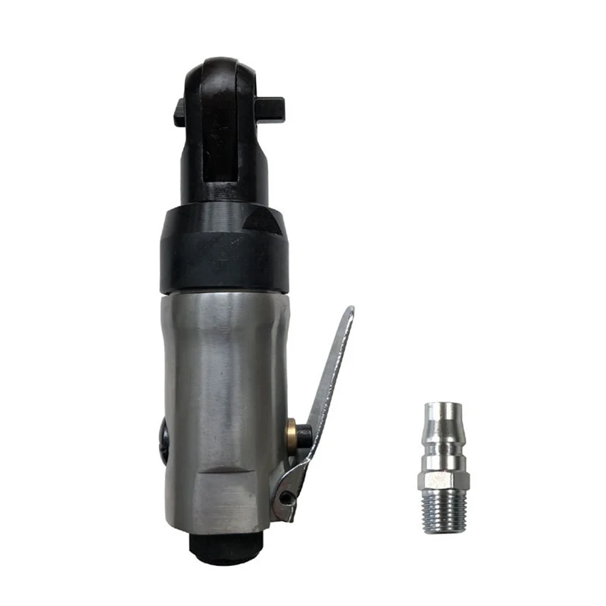1/4 inch Professional Air Ratchet Wrench Reversible, 16 ft lbs Max Torque Output, 300 RPM, Forward/Reverse Control Air Ratchet