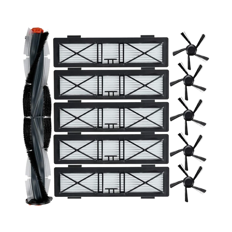 

11 Pack for Neato Botvac D3 D4 D5 D6 D7 Vacuum Cleaner Accessories Main Brush Side Brush HEPA Filter