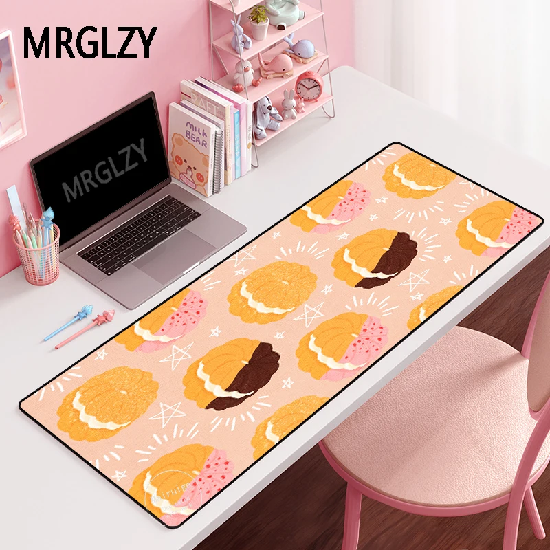 

MRGLZY Drop Shipping XXL Kawaii Mouse Pad Gamer Large DeskMat Computer Gaming Peripheral Accessories Girl Heart MousePad for LOL