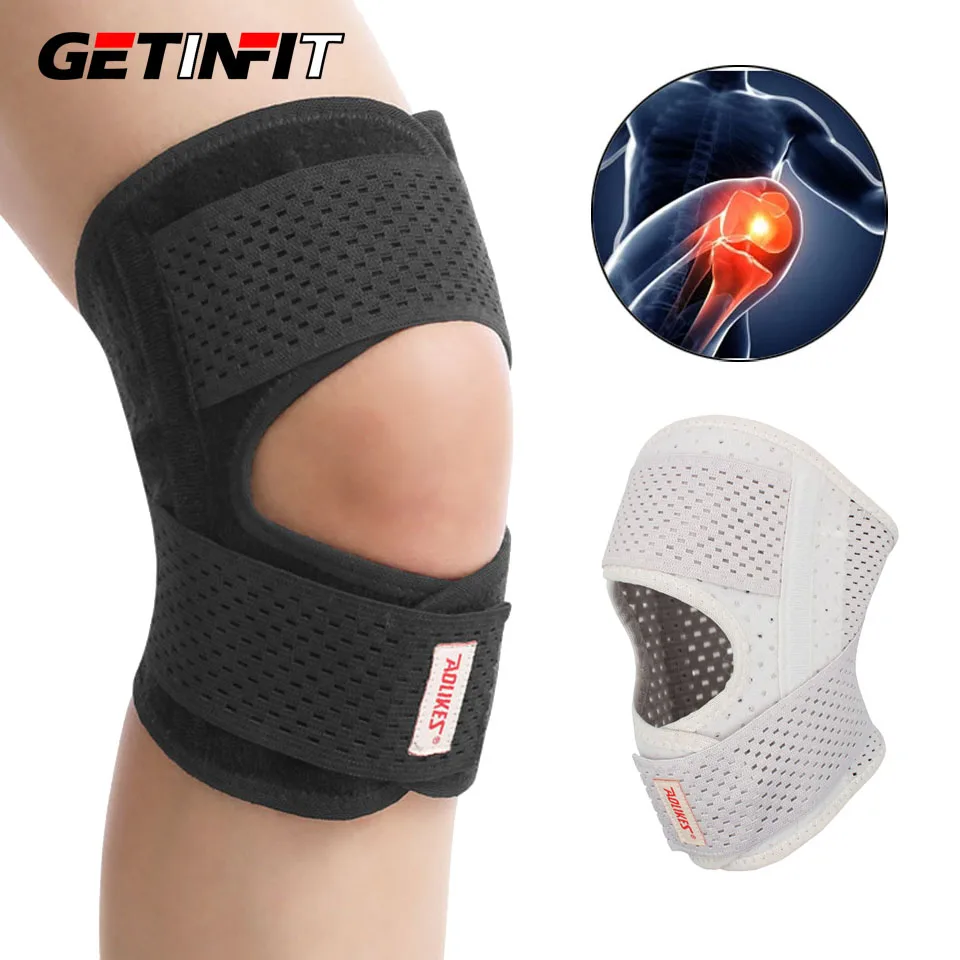 

Getinfit 1PCS Knee Support Sport Compression Elbow Knee Pad Sleeve Fitness Running Cycling Patella Stabilizer Protector Brace