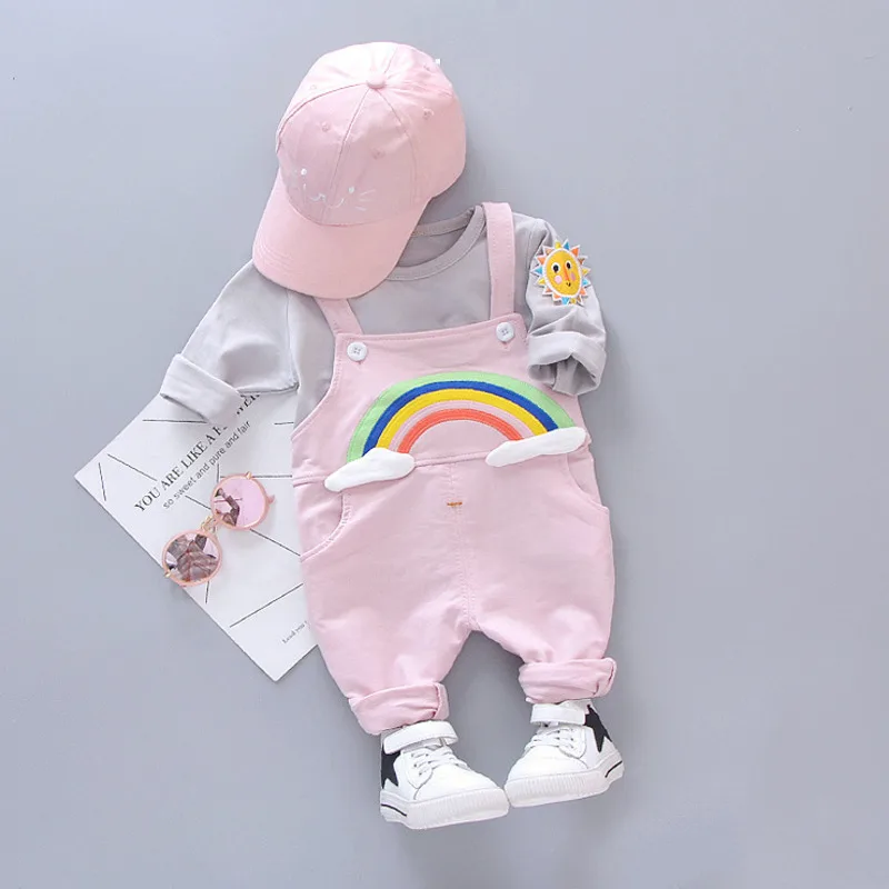 Модная весенне осенняя одежда для маленьких мальчиков и девочек Детская