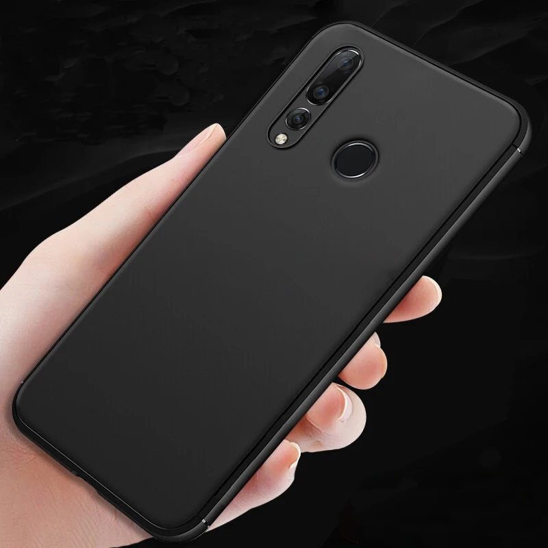 Матовый Силиконовый чехол для Huawei P30 P20 Lite P10 P9 Plus P8 Mate 8 9 10 20 Pro Honor черный красный