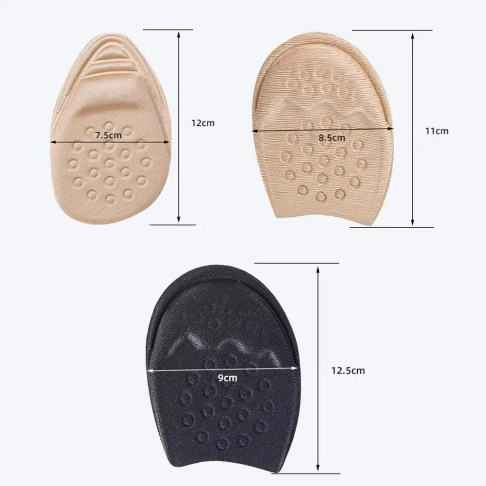 

Forefoot Pads Foot Care Memory Foam Insoles Shoes Inserts Women High Heels Sponge Plug Shoe Cushion Pain Relief Foot Care Pad
