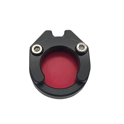 X-MAX Sidestand колодки для Yamaha XMAX 300 125 250 Мотоцикл с ЧПУ боковые подставки стенд расширение наколенник с пластиной - Цвет: 1 Big Stand Red