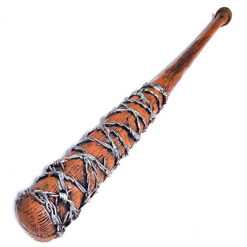 

The Walking Dead tool Negan Action Figure Toy model Weapon Cosplay PVC baseball bat softball bit stick Toys 82cm