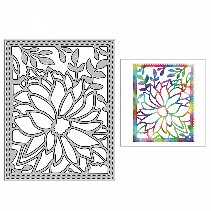 

Новинка прямоугольный трафарет Hibiscus 2021 Сделай Сам тиснение крафт штамп для изготовления открыток и скрапбукинга декор без штампа