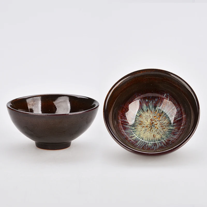 

6pcs flower shape cup drinking teacup jingdezhen tea cup porcelain tea set chinese blue porcelain cute small sauce bowls