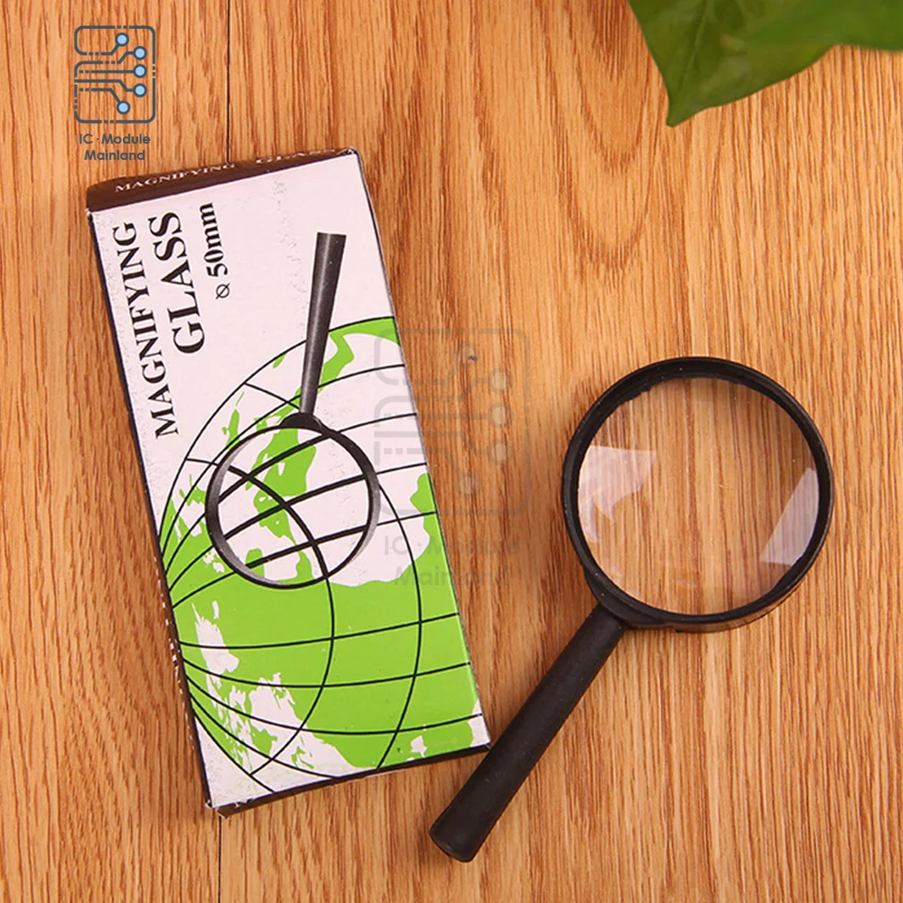 Увеличительное стекло 5X лупа 100 мм ручная для чтения линза изысканное качество