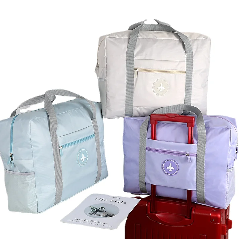 

Вместительная складная сумка для хранения, двухслойная водонепроницаемая и Пыленепроницаемая сумка для чемоданов и путешествий