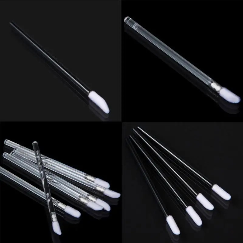 100 шт. 50 блестящие палочки для помады|Аппликатор теней век| |