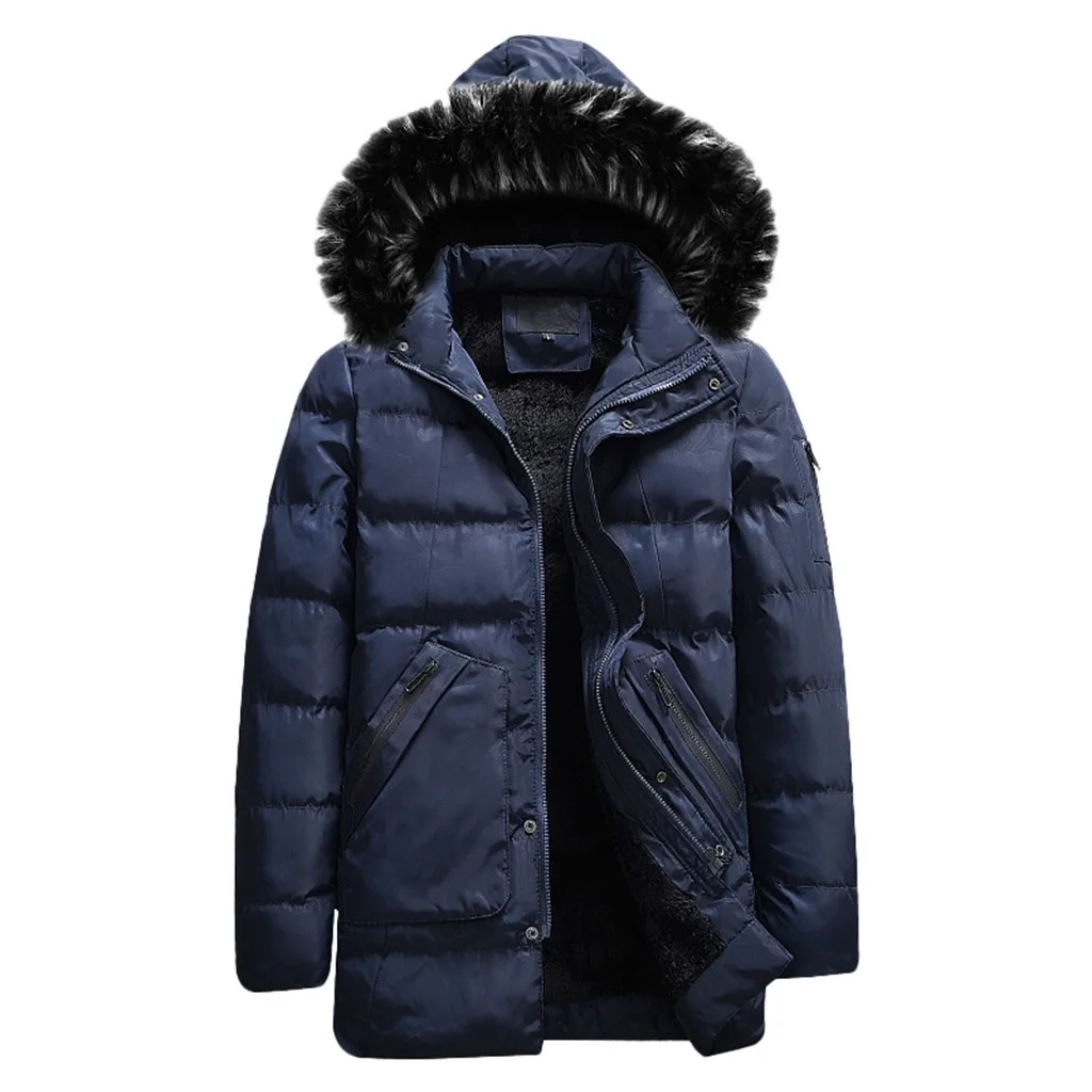 SAGACE 2020 Новая модная зимняя мужская куртка с длинными рукавами утолщенная теплая