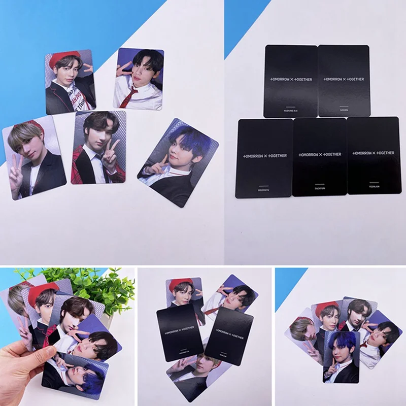 5 шт. KPOP TXT книга мечты звезды альбом Фотокарточка хип хоп самодельные бумажные